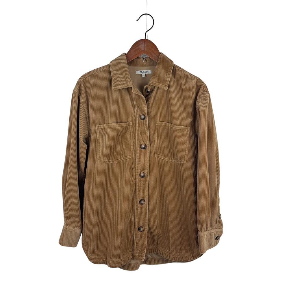 Madewell Oversized Corduroy Kentwood Shirt Jacket